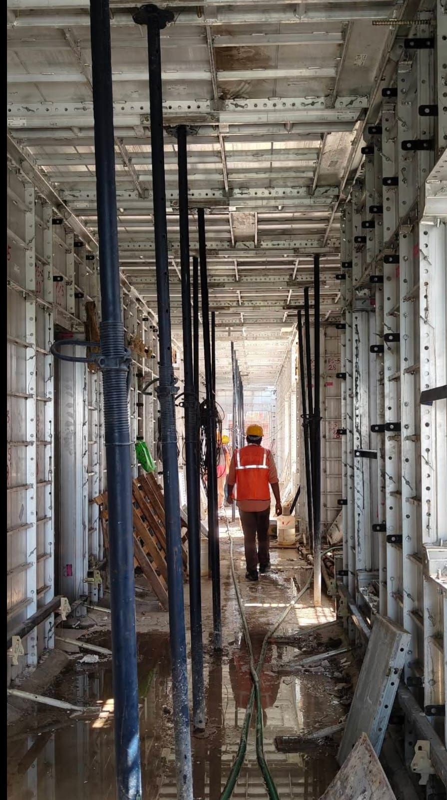 Formwork installation 4